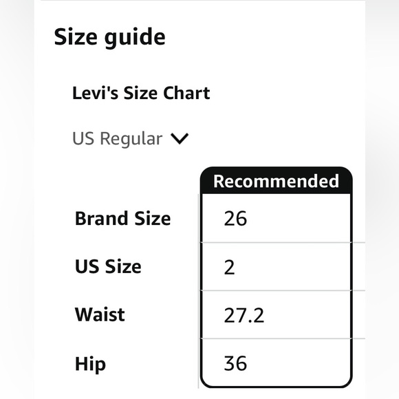 Levi’s Original 501 Denim Women's Shorts. Size 26. Color Fargo short. New w/ tag - Picture 5 of 13